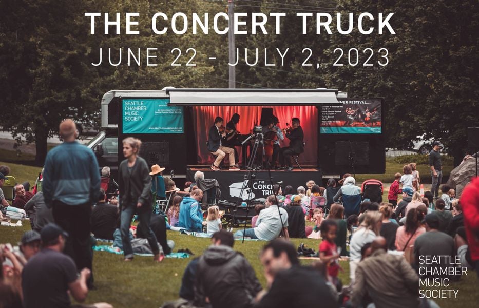 Seattle Chamber Music Society Concert Truck